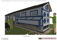 L200 - Chicken Coop Plans Construction - Chicken Coop Design - How To Build A Chicken Coop_13